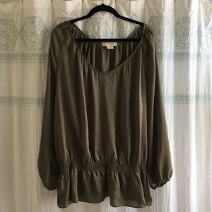 Michael Kors boho blouse 3x